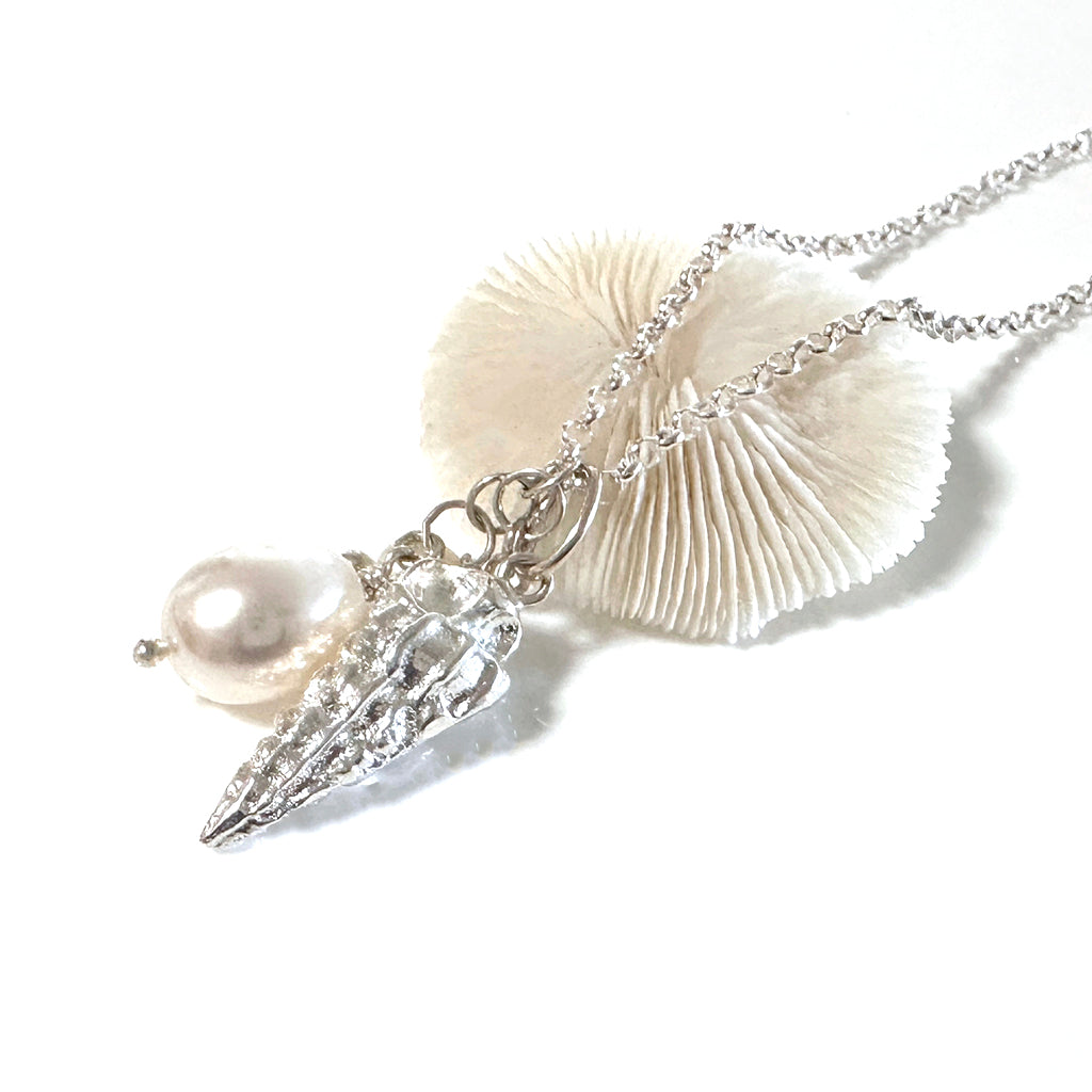 Sea Shell Interchangeable Charm Necklace