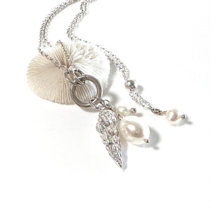 Sea Shell Interchangeable Charm Necklace