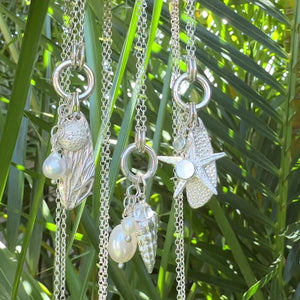 Sea Shell Interchangeable Charm Necklace